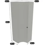 Шкаф угловой P218.1