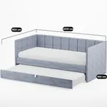 Кровать со вторым выдвижным спальным местом LINE 2