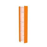 Стеллаж завершающий угловой равносторонний с подсветкой L230