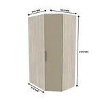 Шкаф угловой с подсветкой L209.60 L/R