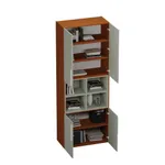 Шкаф книжный с нишей L216