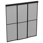 Составная перегородка из стекла для спальни GRACE 5