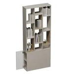 Стеллаж-тумба перегородка со вставками LG239.90