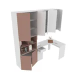 Рабочая зона для девочки Lazio 63