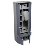 Шкаф, фрезерованные фасады в эмали LE235.44