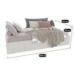 Детская кровать-подиум Короб-3 с подъемным механизмом , 90x190