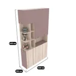 Шкаф с нишей L212.3