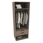 Шкаф 2 дверный, фрезерованные фасады в эмали LE210.60-3