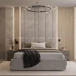 Мягкая кровать-подиум с коробом для хранения, 140x200