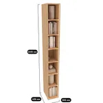 Cтеллаж открытый глубокий L233.44 с подсветкой