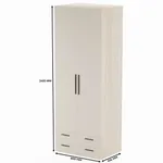 Шкаф двустворчатый с ящиками L211.60