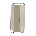 Шкаф угловой разносторонний L218 L/R