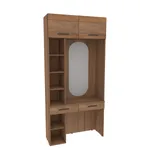 Столик туалетный с антресолью и стеллажом L-415