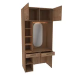 Столик туалетный с антресолью и стеллажом с подсветкой L414.60