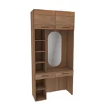 Столик туалетный с антресолью и стеллажом L414.44