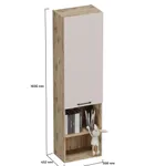 Стеллаж книжный настольный L331