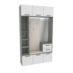 Секция с вешалкой и стеллажом с подсветкой LG416