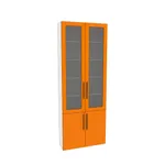 Шкаф книжный со стеклом L240