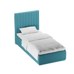 Кровать односпальная мягкая АСТИ  с подъемным механизмом, 90x200