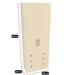 Шкаф двухдверный с ящиками А213