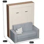 Шкаф-кровать трансформер LG950.140, 140x200