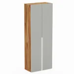 Шкаф 2 дверный, фрезерованные фасады в эмали LE210.44-1