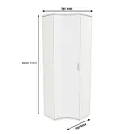 Шкаф угловой P219 L/R