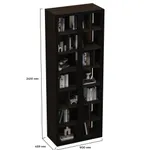 Шкаф-стеллаж со стеклянными фасадами с подсветкой R212