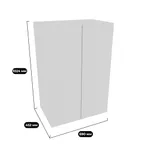 Антресоль двудверная L339.44