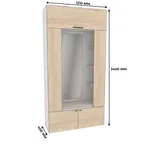 Секция с зеркалом и полками L408