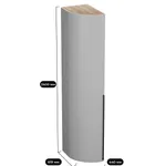 Шкаф завершающий F233.60 L/R