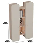 Навесной книжный шкаф  с подсветкой LG342.300