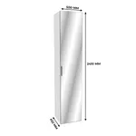 Шкаф 1 дверный широкий с зеркалом L221.44-1Z