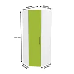 Шкаф угловой разносторонний L218 L/R