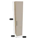 Шкаф одноверный для одежды  с перемычкой A220.44-1P