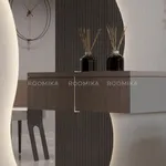 Зеркало L165 с туалетным столиком L515 с подсветкой L/R