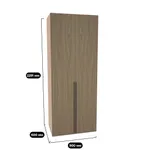 Шкаф 2 дверный P210