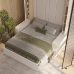 Шкаф-кровать трансформер LE950.160, фасады в эмали, 160x200