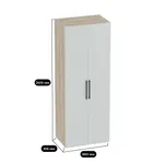 Шкаф двустворчатый L210.60-2