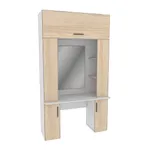 Стол туалетный с секцией и зеркалом L404.44