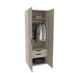 Шкаф двухдверный с ящиками во всю ширину L210.60-3