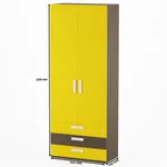 Шкаф двухдверный 3 ящика E211