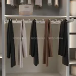 BELLE  Вешалка для брюк, 900 мм, цвет белый, BE90TRWH