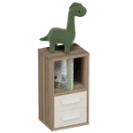 Cтеллаж сквозной книжный  с ящиками E802