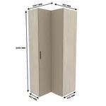 Шкаф угловой L208 L/R