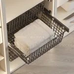 BELLE Корзина для белья 600 мм, цвет графит, BE60BAGR