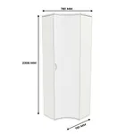 Шкаф угловой P219 L/R