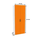 Шкаф двухдверный с узкими ящиками L210.60-2