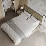 Кровать двуспальная мягкая ЛИБЕРТИ с подъемным механизмом, 160x200