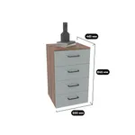 Узкий комод с ящиками R705